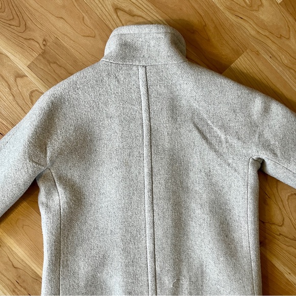 Chic J. Crew Gray Wool Coat - Picture 6 of 6